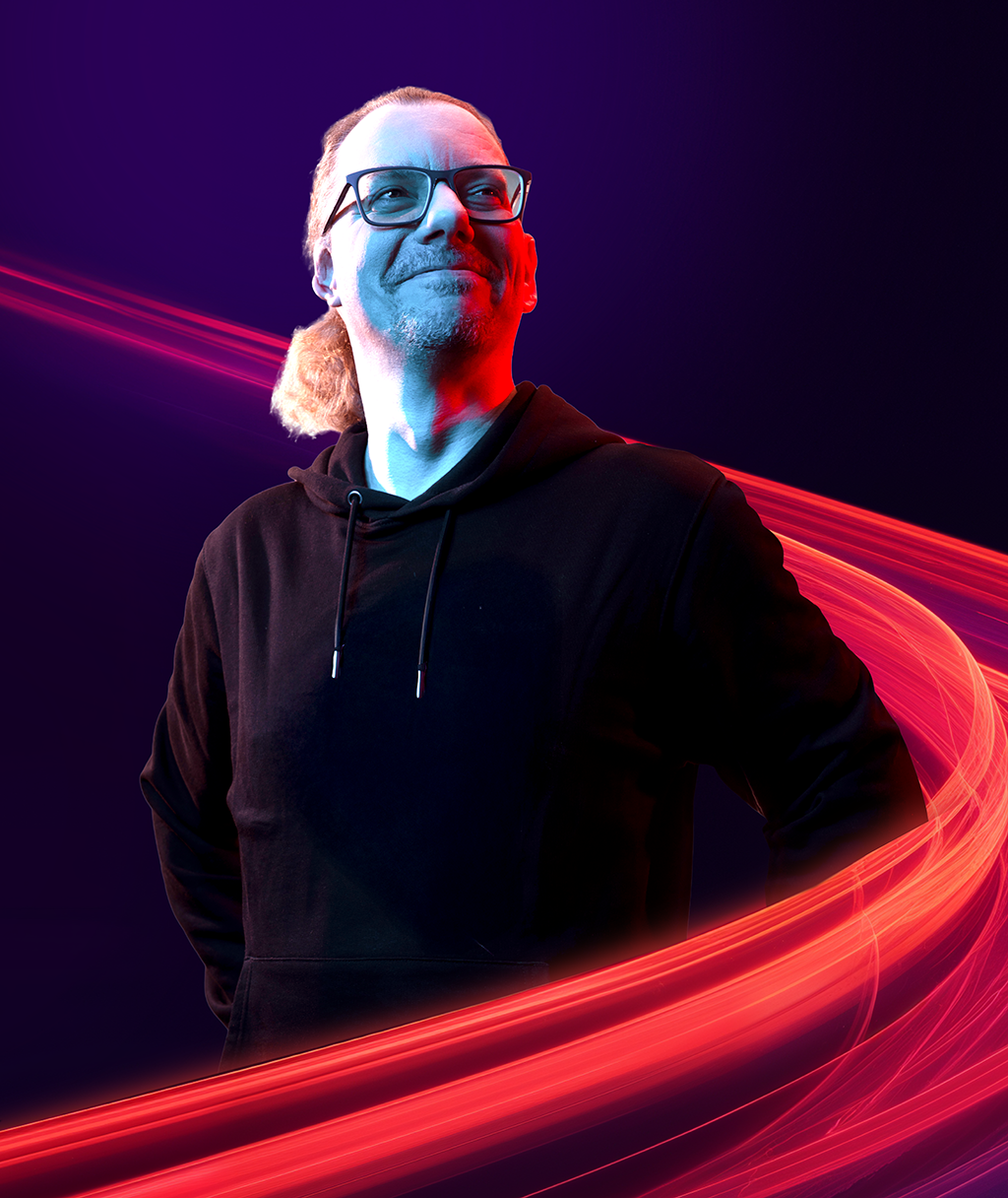 Portrait of Paweł, organiser of AWS Community Day Poland, DevOpsDays, KCD and CND events